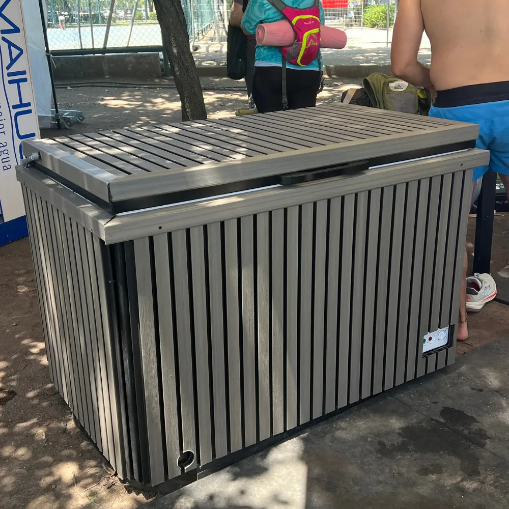 Tina de Hielo, Chiller incorporado, Alan Iceman