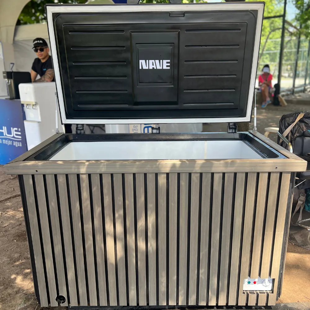 Tina de Hielo, Chiller incorporado, Alan Iceman