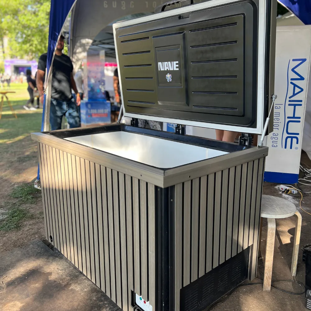 Tina de Hielo, Chiller incorporado, Alan Iceman